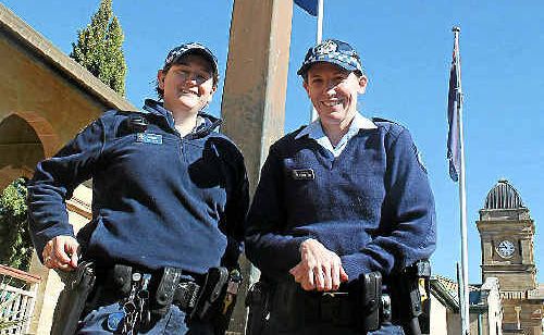 Warwick Police constables Kirstyn Lister and Fiona Scott are looking for more volunteers for the Blue Light committee. Warwick Police constables Kirstyn Lister and Fiona Scott are looking for more volunteers for the Blue Light committee.